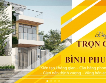 Dịch vụ xây nhà trọn gói tại Bình Phước – Kiến trúc Phong thủy An Lạc Việt