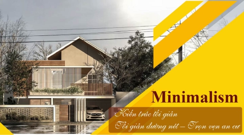 Phong cách tối giản trong kiến trúc tinh gọn để trường tồn