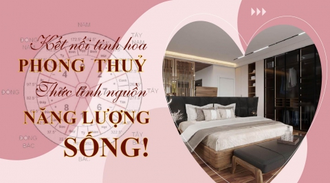Tái tạo năng lượng sống từ một phòng ngủ hợp phong thủy