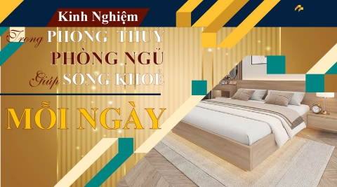 Thiết kế phòng ngủ đúng phong thủy Sống khỏe mỗi ngày