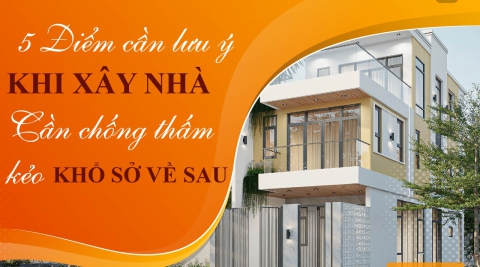 5 Điểm Dễ Gây Thấm Dột Khi Mưa – Gia Chủ Nên Biết