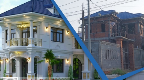 Biệt thự mái thài là gì? những lưu ý khi chọn xây nhà biệt thự mái thái