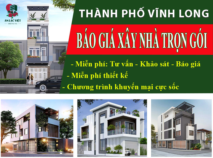 Công ty xây nhà trọn gói tại TP Vĩnh Long chuyên nghiệp