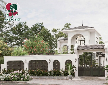 Tư vấn kiến trúc phong thủy, Thi công xây dựng trọn gói Biệt thự sân vườn, tiểu cảnh sân vườn tại Châu Thành, Đồng Tháp